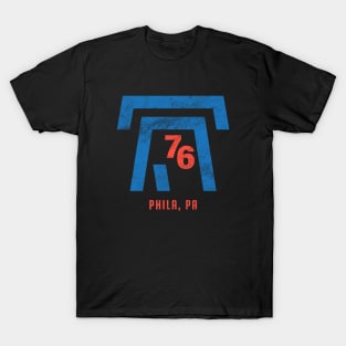Phila 76, Philadelphia Basketball Playoffs Fan Gift T-Shirt